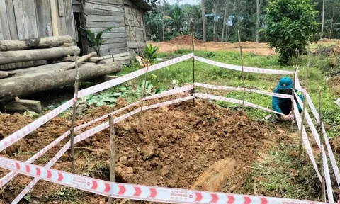 Thứ dưới lòng đất khiến cả làng xôn xao ở Quảng Trị