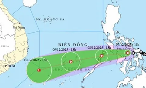 Áp thấp nhiệt đới sắp đổi hướng, diễn biến bất ngờ khi vào Biển Đông