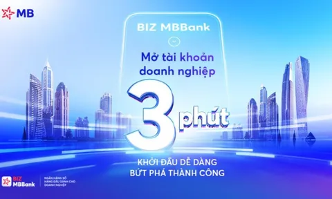Tạo tài khoản doanh nghiệp trực tuyến chỉ trong 3 phút