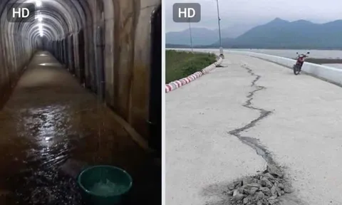 Công an vào cuộc vụ hồ sông Than hơn 1.000 tỉ đồng vừa khánh thành đã nứt