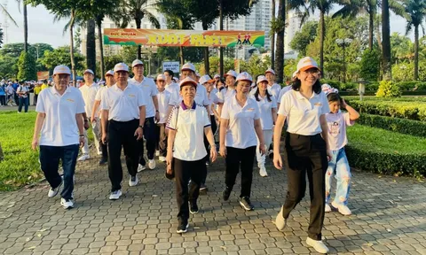 TPHCM: Phường Đức Nhuận tổ chức đi bộ, gây quỹ chăm lo cho người khó khăn