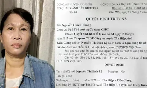 Bắt giữ Nguyễn Thị Bích Lệ