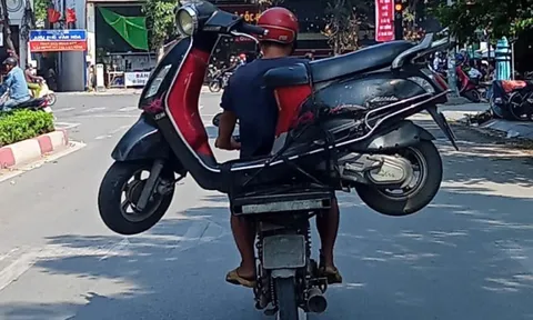 "Xiếc" trên đường