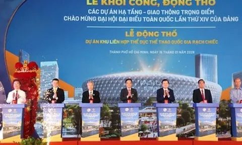 TPHCM khởi công, động thổ 4 dự án hạ tầng trọng điểm quy mô hơn 235.000 tỷ đồng