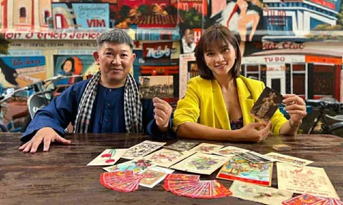 Tấm thiệp Tết tròn 100 năm và thiệp xuân Bính Ngọ xưa