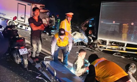 Tai nạn giao thông nghiêm trọng lúc hơn 3 giờ sáng, 2 người tử vong