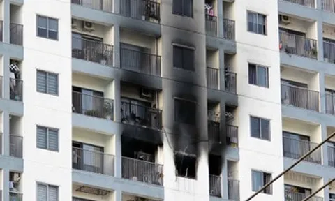 Cháy chung cư ở phường Nam Nha Trang, 2 người tử vong