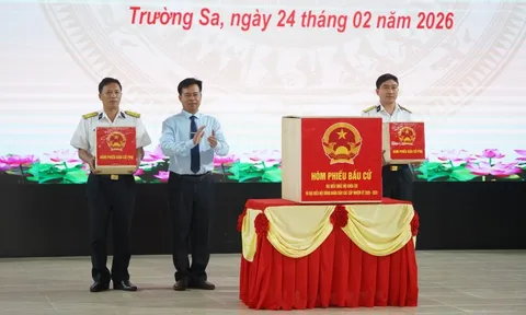 Đặc khu Trường Sa có 21 khu vực bỏ phiếu bầu cử