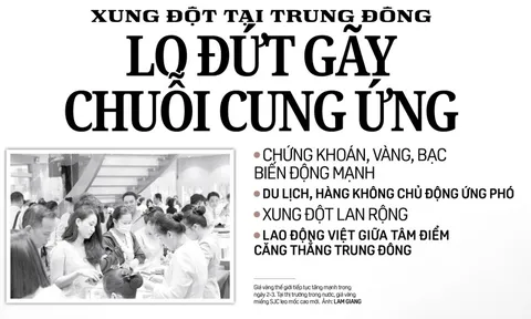 Báo in ngày 3-3: Xung đột tại Trung Đông: Lo đứt gãy chuỗi cung ứng