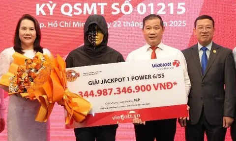 Giải Jackpot Vietlott hơn 114 tỉ đồng đã có chủ