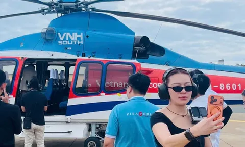 TP.HCM đưa vào khai thác tour trực thăng ngắm thành phố từ 11-3, giá thấp nhất 2,9 triệu đồng/người