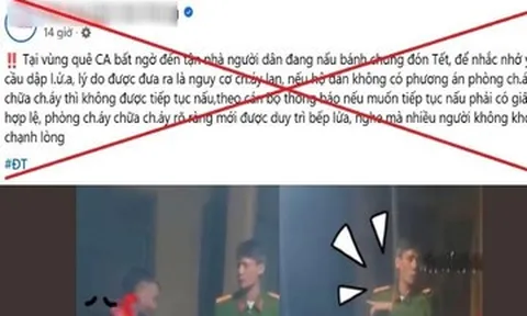 Tung tin sai sự thật ‘nấu bánh chưng phải có giấy PCCC’, công ty ở Hà Nội bị phạt