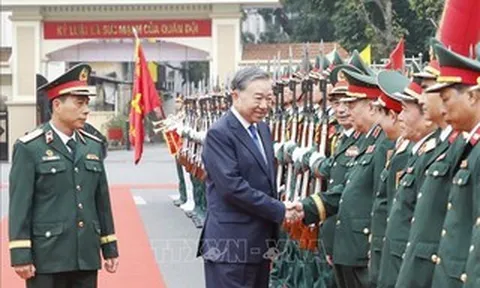 Tổng Bí thư Tô Lâm: Binh chủng Công binh tiếp tục phát huy truyền thống "Mở đường thắng lợi"