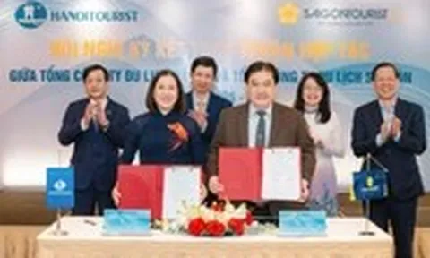 Hanoitourist và Saigontourist ký kết hợp tác, thúc đẩy liên kết du lịch