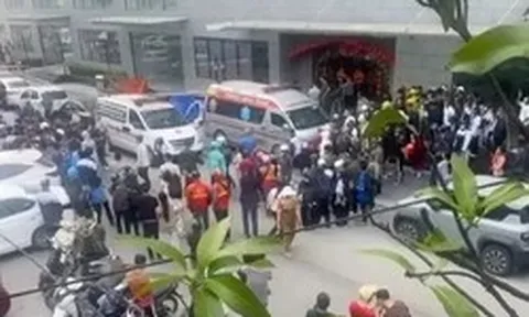 Một phụ nữ rơi từ tầng 22 chung cư, thi thể bị biến dạng