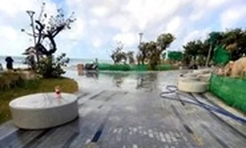 Cơ bản kiểm soát tình trạng cát bay bồi lấp công viên nghìn tỉ ở Vũng Tàu