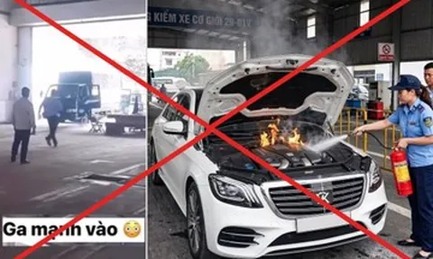 Cục Đăng kiểm đề nghị công an xử lý người tung tin giả 'đạp hết ga gây hỏng máy'