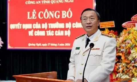 Đại tá Nguyễn Thành Long làm Phó Giám đốc Công an tỉnh Quảng Ngãi