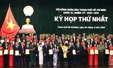 Toàn cảnh kỳ họp thứ nhất HĐND TPHCM nhiệm kỳ 2026-2031