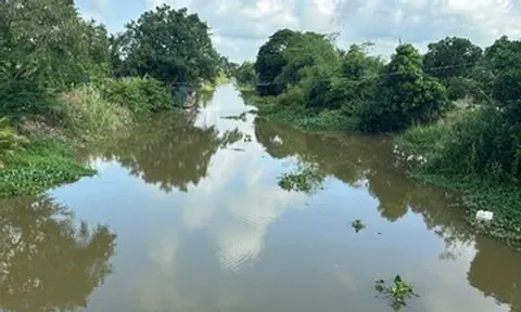 Hai trẻ nhỏ chới với rồi bị nước nhấn chìm, mất tích trên sông
