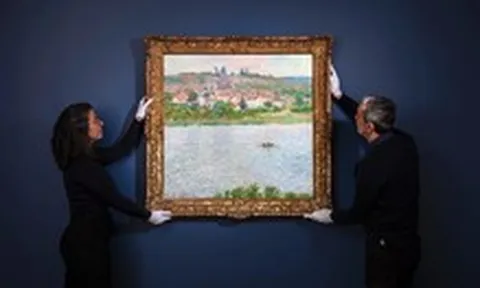 Hai tác phẩm hiếm của danh họa Claude Monet lần đầu lộ diện sau hơn 100 năm
