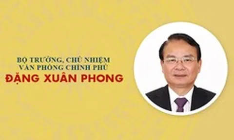 Infographic: Sự nghiệp Bộ trưởng, Chủ nhiệm Văn phòng Chính phủ Đặng Xuân Phong