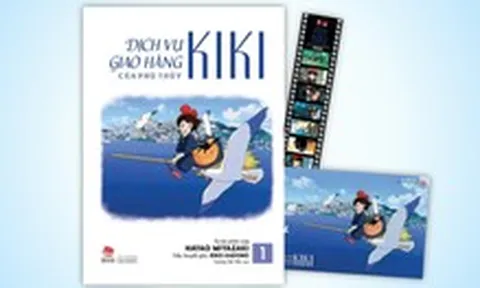 Nhà xuất bản Kim Đồng mang siêu phẩm Ghibli 'Dịch vụ giao hàng của phù thủy Kiki' đến độc giả Việt