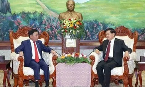Việt Nam - Lào tăng cường gắn kết chiến lược