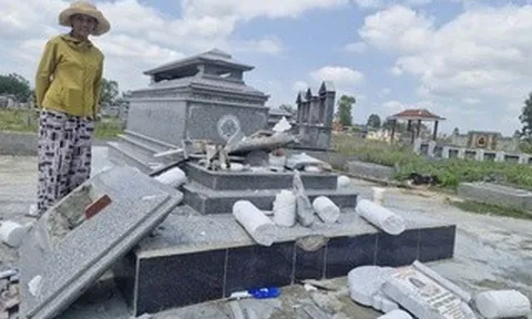 Công an điều tra vụ việc mộ mẹ Việt Nam anh hùng bị đập phá