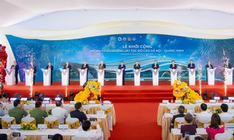 Thủ tướng bấm nút khởi công tuyến đường sắt cao tốc đầu tiên ở Việt Nam