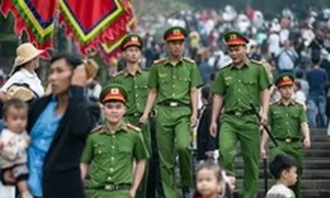 Huy động hơn 1.000 công an bảo đảm an toàn cho du khách về Đền Hùng dịp giỗ Tổ