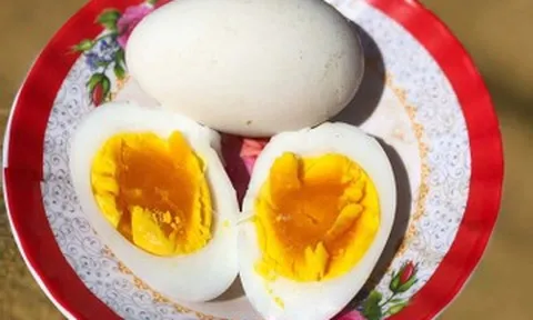 Luộc trứng ngỗng bao nhiêu phút thì chín?