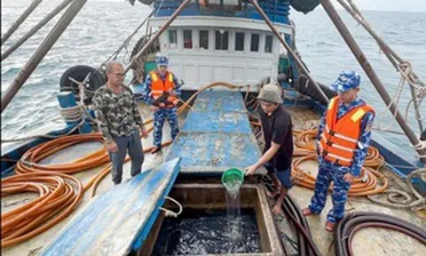 Cảnh sát biển thu giữ hơn 2 triệu lít dầu trái phép