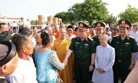 Đại tướng Nguyễn Trọng Nghĩa nói về việc "giữ lửa" đoàn kết của già làng, chức sắc tôn giáo