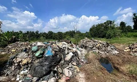 Lại thêm vụ đổ hơn 500 tấn chất thải gây ô nhiễm môi trường ở Đồng Nai