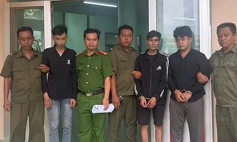 Bắt nhóm thanh niên cầm hung khí rượt đuổi nhau gần KCN Sóng Thần