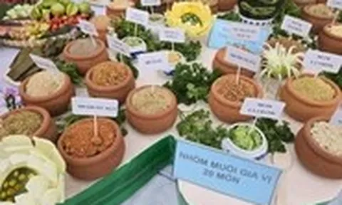 Ngắm bàn tiệc lập kỷ lục 100 món muối - giữ hồn di sản Việt