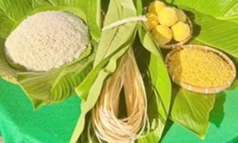 90 đội thi gói bánh chưng dâng Quốc Tổ Hùng Vương dịp giỗ Tổ