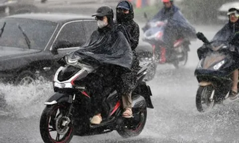 Miền Bắc đón thêm hai đợt mưa giông liên tiếp từ nay đến 30/4