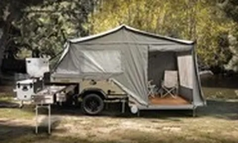 Nhà di động chỉ dài như xe máy, 'nở' ra gấp đôi khi dựng trại, giá ngang Mitsubishi Xforce