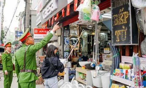 Công an Hà Nội thí điểm UAV giám sát trật tự đô thị