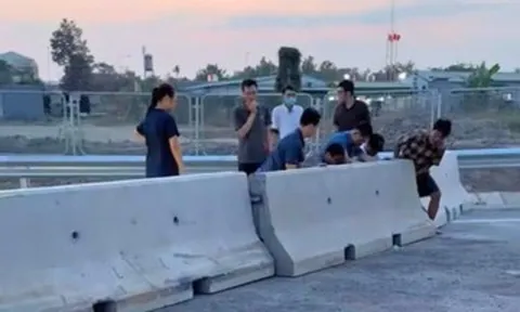 Nhiều tài xế cố 'xé rào' cao tốc Biên Hòa - Vũng Tàu khi chưa khai thác