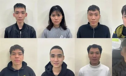 Danh tính 8 đối tượng liên quan đường dây lừa đảo ở Campuchia, một cô gái sinh năm 2008