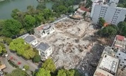 Lộ diện khu đất 'kim cương' làm quảng trường phía Đông hồ Gươm khi vừa phá dỡ loạt công trình