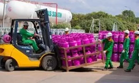 Giá gas tăng thêm hơn 100.000 đồng bình 45kg, riêng Gas Petrolimex giữ giá ổn định
