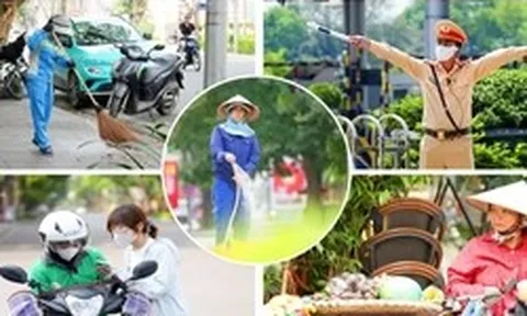 Phố nghỉ lễ, người không nghỉ: Nhịp mưu sinh thầm lặng giữa Hà Nội ngày 1/5