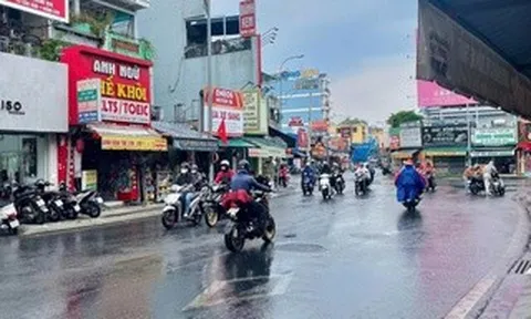 Mưa xuất hiện ở TPHCM sau nhiều ngày nắng gắt