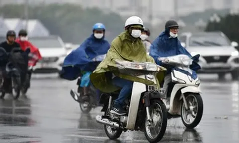 Không khí lạnh dồn xuống, miền Bắc mưa giông, Hà Nội thấp nhất 21 độ