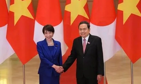 Chủ tịch Quốc hội Trần Thanh Mẫn hội kiến Thủ tướng Nhật Bản Takaichi Sanae
