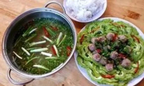 Canh khổ qua cá thác lác, thức ăn giải nhiệt mùa nóng dễ nuốt cơm